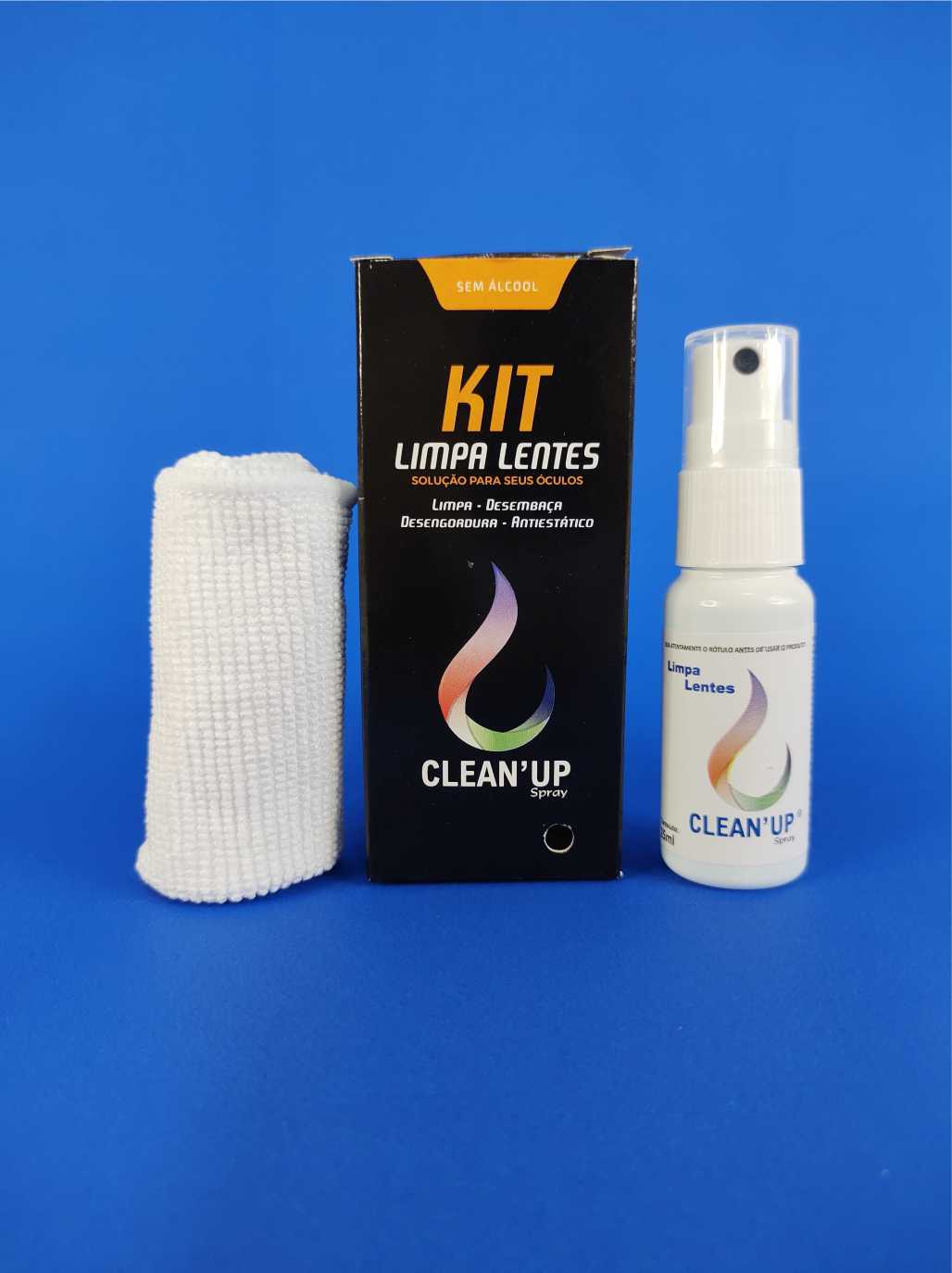 Kit ECONOMICO Limpa Lentes 25ml 