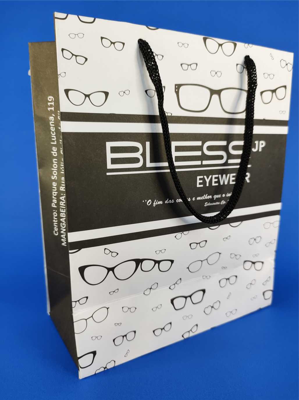 Sacola de Papel 150grs Tam. 18x22x9 