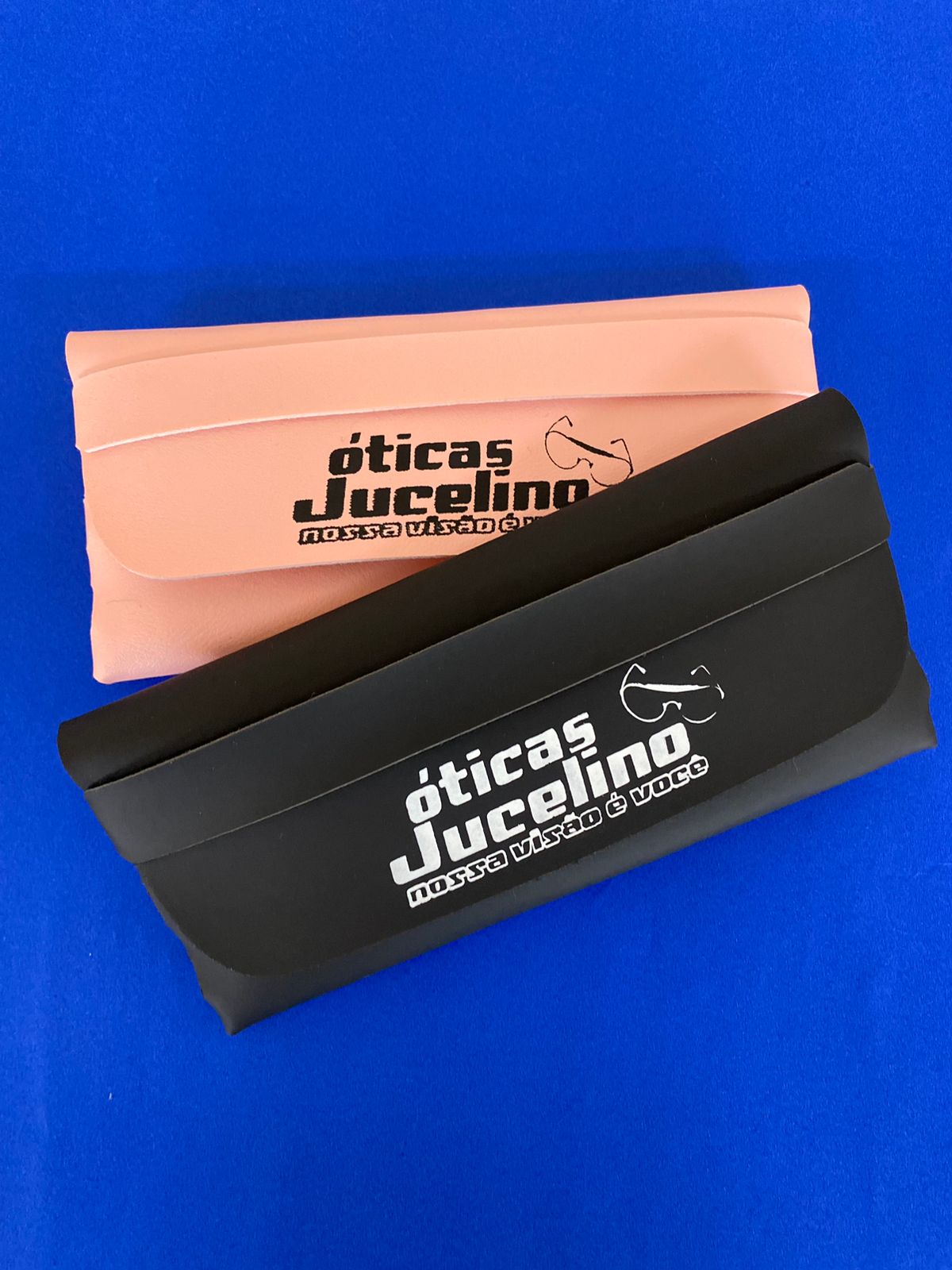 Estojo para óculos  tipo carteira 