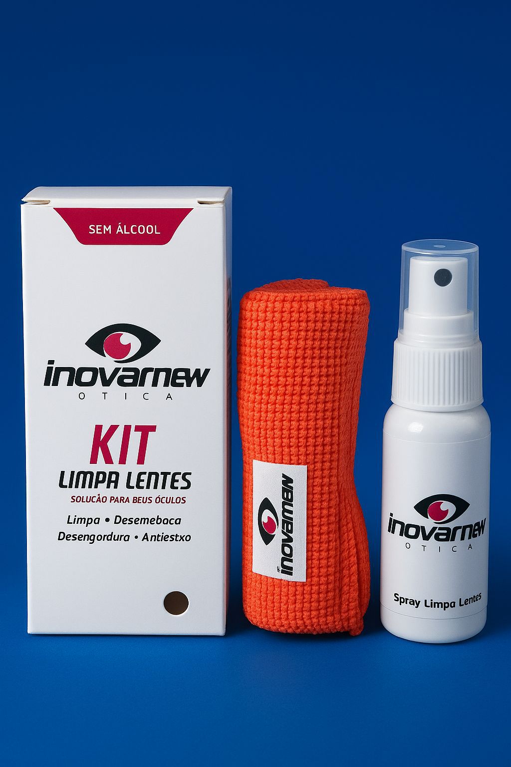 Kit Limpa Lentes 25ml 